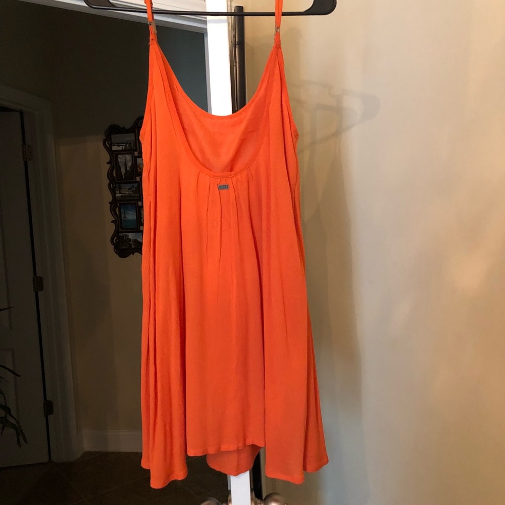 Roxy orange shift dress